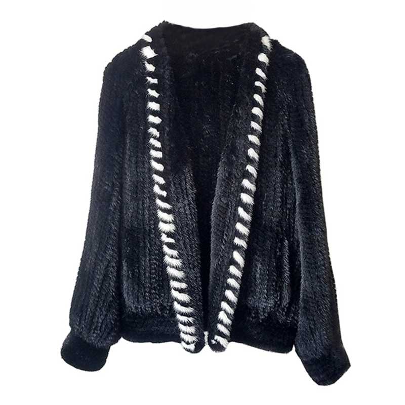 women's coats new design fur coat mr & mrs furs real mink fur jacket with square collar