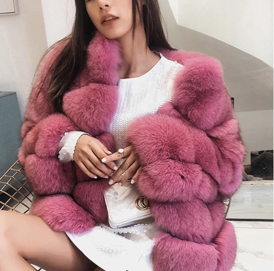 winter jacket women long parka real fur coat natural fox fur collar jacket army green long parka fas