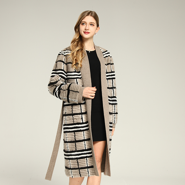 Best-selling custom women's wear - Winter Warm mink coat real natural mink coat High quality double 