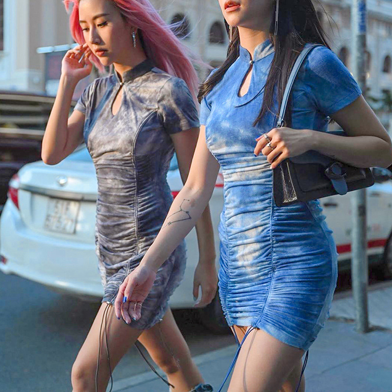 Qipao Female Short Style Cheongsam Women Tradition