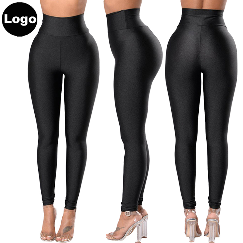Fashion New Style Black High Waisted Tight Seamles