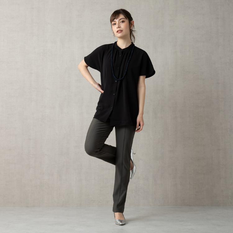 OEM ODM / Made in Japan trendy High quality Stretch pants for women 2022 women's pants trousers line