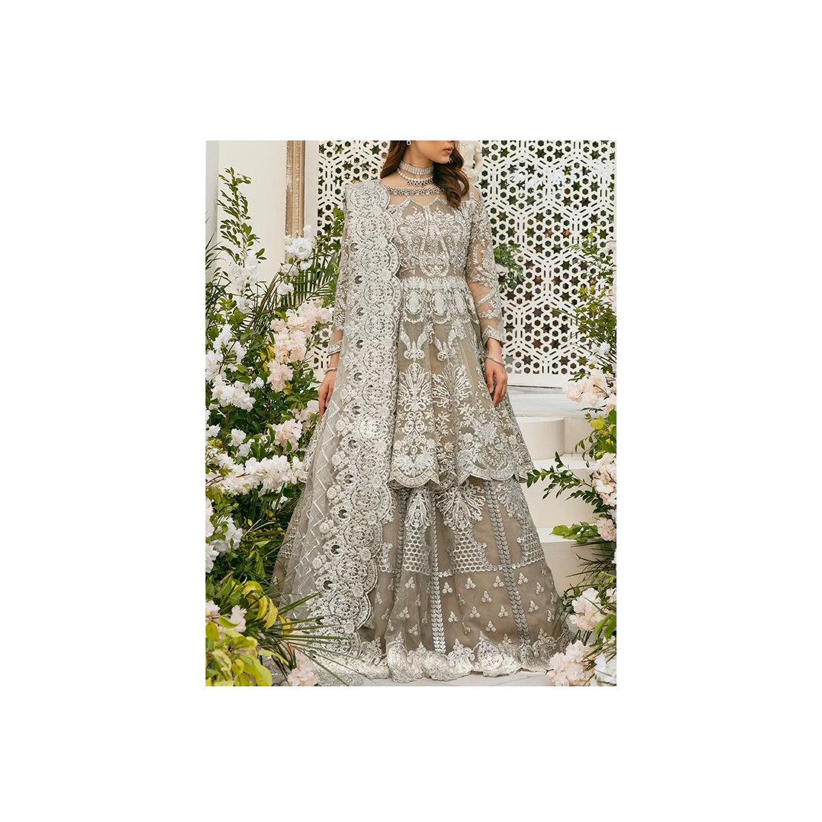 Wedding Wear New Fashion Women Party Clothes Boutique Dress New Embroidery Design Lightweight Boutiq