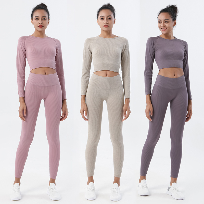 Women's seven colors printed yoga running trousers