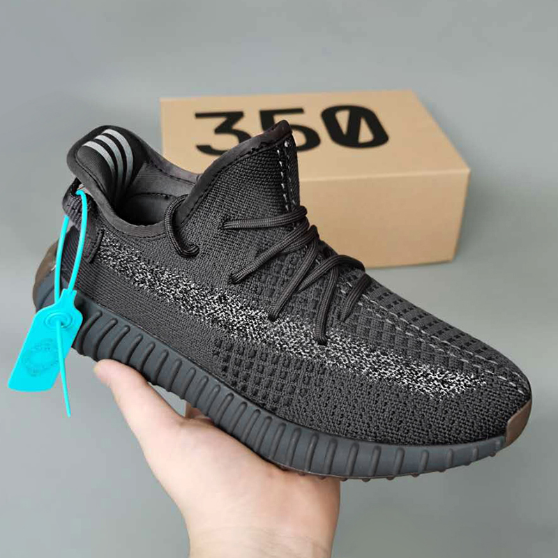 Original Yeezy 350 Putian Brand Logo Sneakers Men Women Breathable Jogging Shock Absorption Casual R