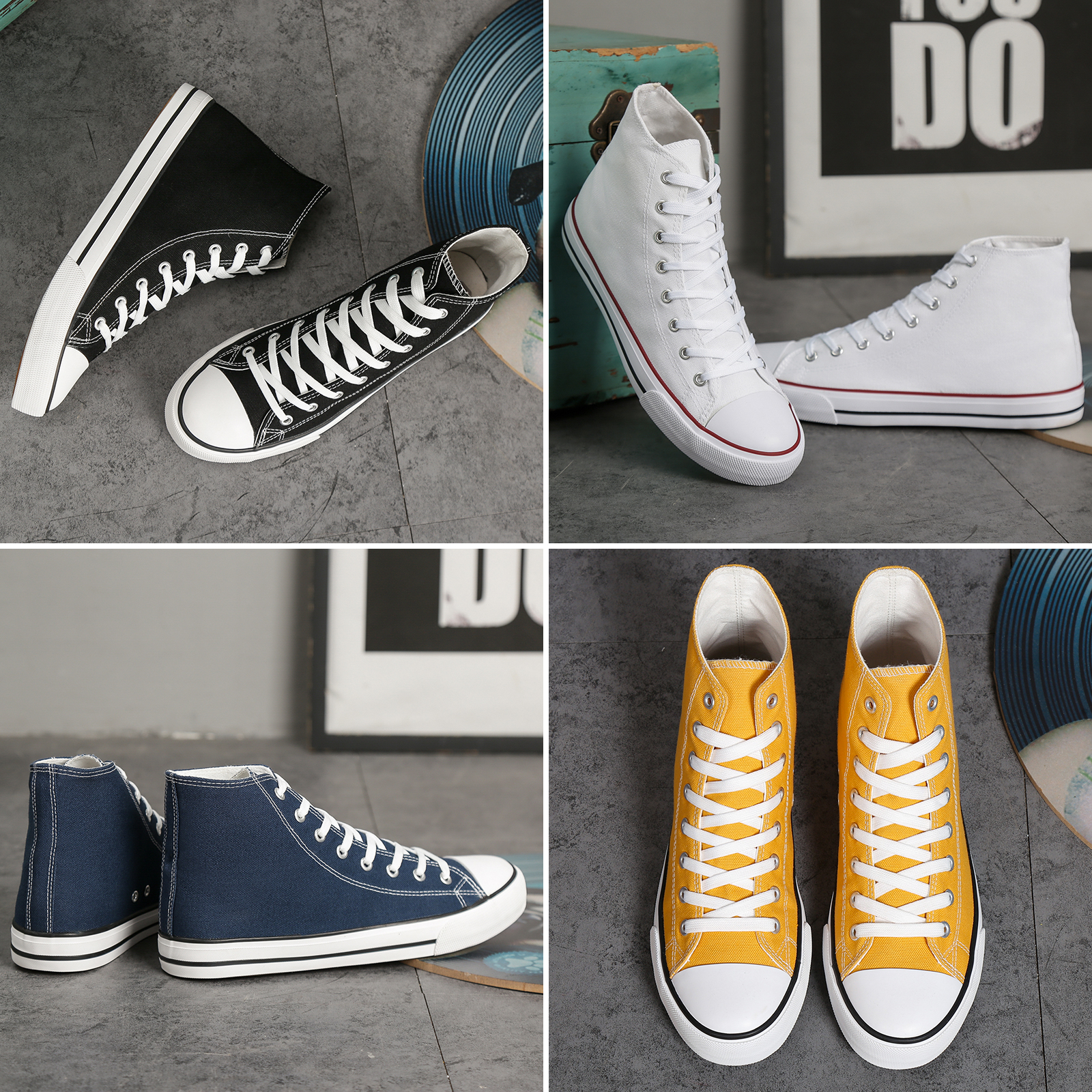 2022 New Arrival Women's Classic High Top Canvas S