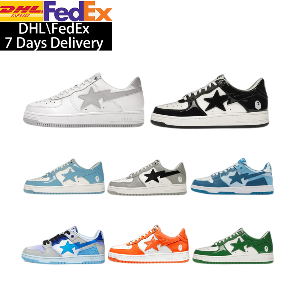 With Box Bape Sta 191002MH men women sport sneakers cool walking boots mens basketball bape shoes