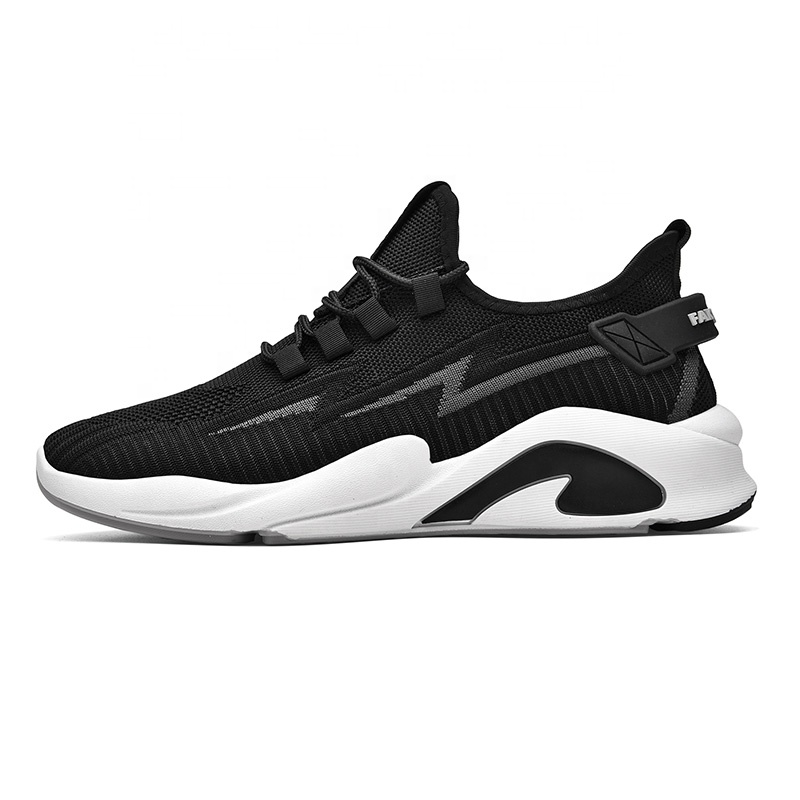 Men Sneakers Breathable Lace up Men Mesh Sport Sho