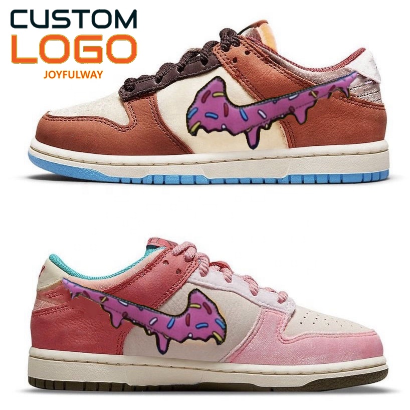 New Custom China OEM Your Logo Embroidery Men Fashion Sneakers Custom SB Dunks Shoes