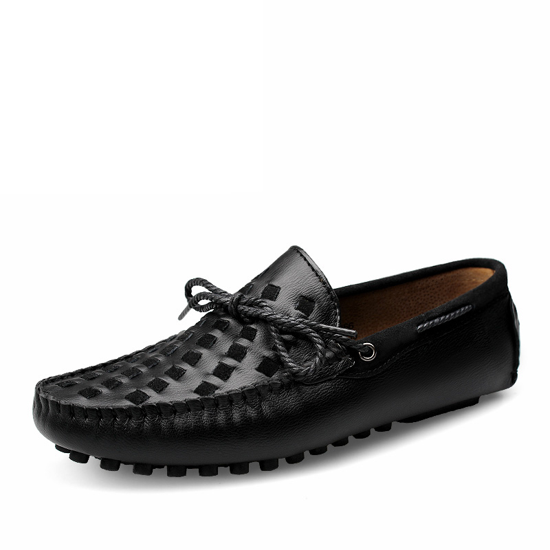 new style fashion casual doudou shoes Men's leathe
