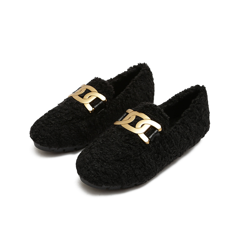2021 Winter Warm Ladies Flat Casual Shoes for Wome