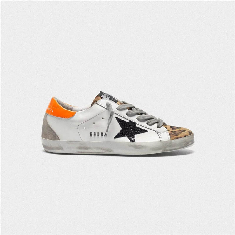 Goldens Superstar sneakers with metal GGDBs lettering gooses women  Shoes