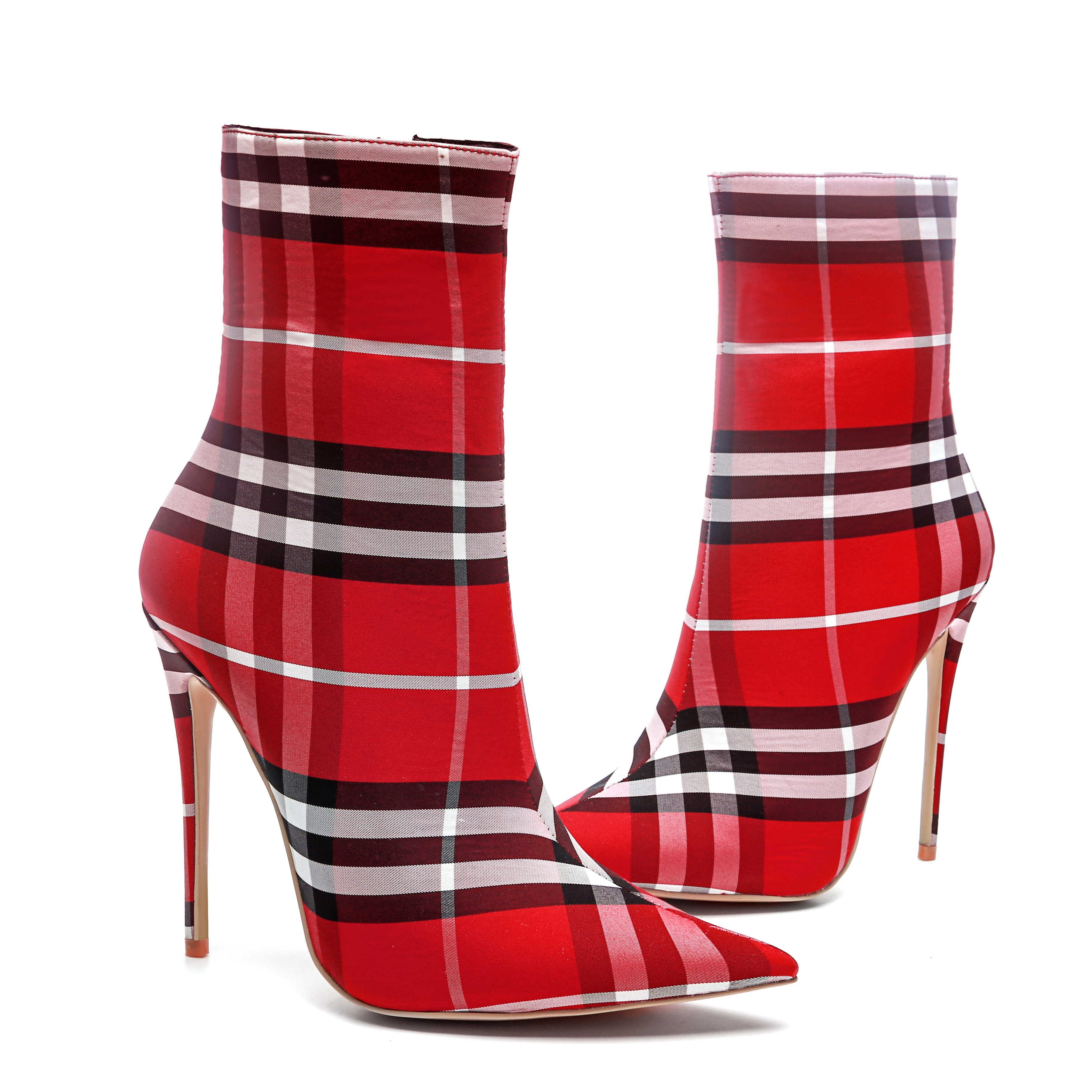 Winter 2021 pointed thin high heel designer boots 