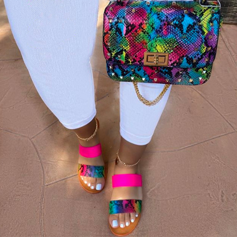 Summer new hot style women fashion sandals flat la