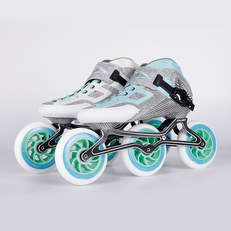 Adjustable kids quad roller skates adult men roller skates Carbon fiber speed skates shoes