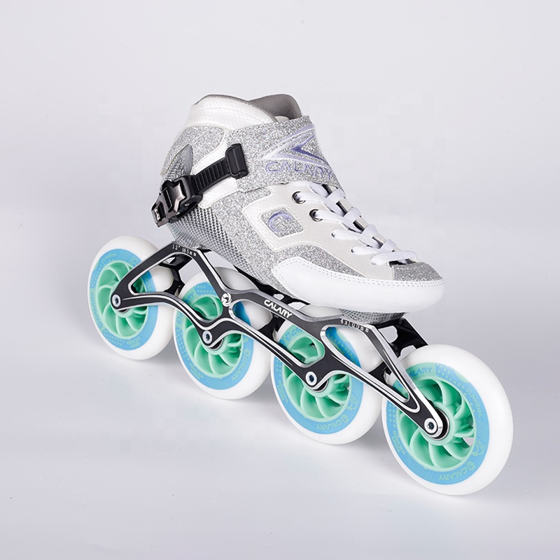 all-carbon shoes, big wheel speed skating, high-end professional adult children's competition shoes,