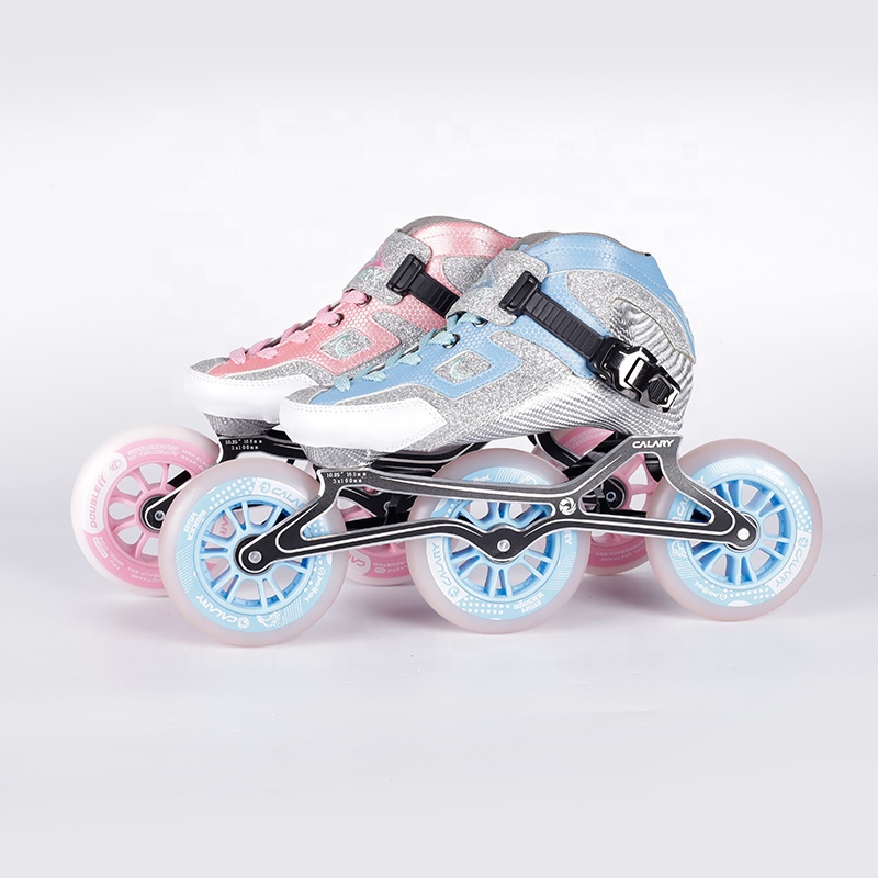 3 pu wheel inline speed skate shoes roller skates super speed roller skates for man and woman