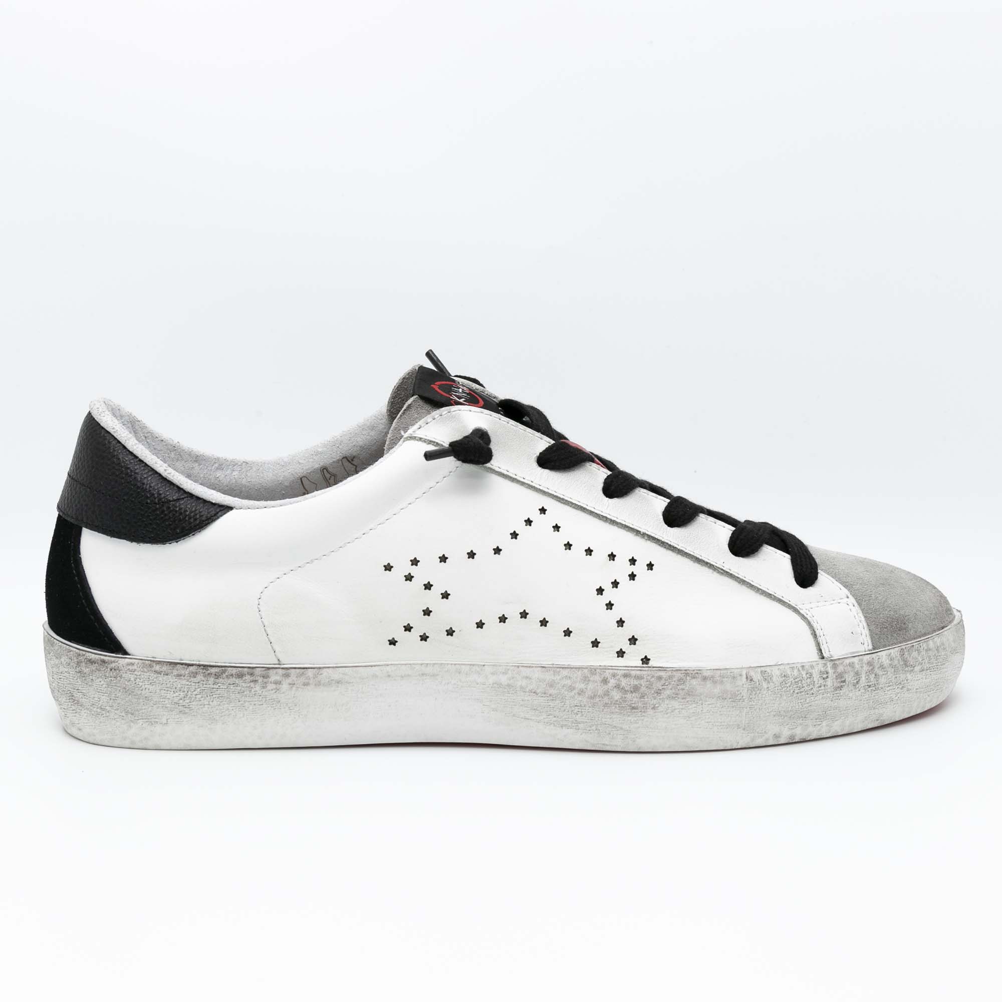 Made in Italy Sneakers Casual Walking Shoes Leather Suede Okinawa White Black Streetwear for Men