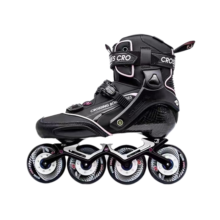 CB black powder earl roller skates new high quality professional freestyle 4 wheel inline skates chi