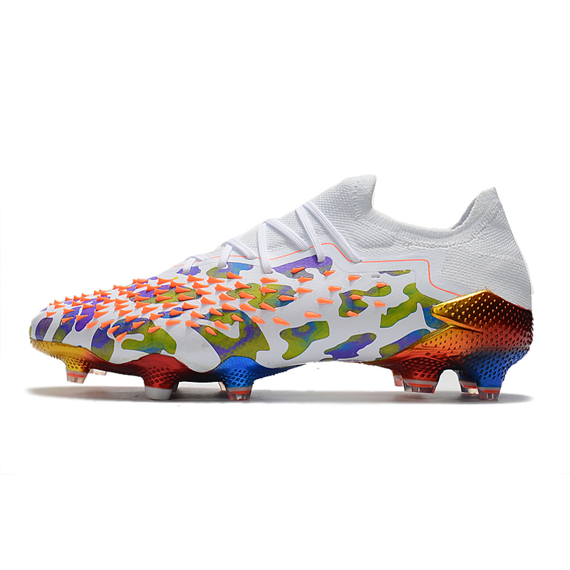 Newest Soccer Shoes Low Cut Boys Football Cleats Zapatillas De Ftbol Predator Freak 21 Pogba Soccer 