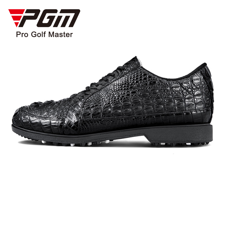 PGM XZ204 stylish golf shoes men genuine leather waterproof golf shoe