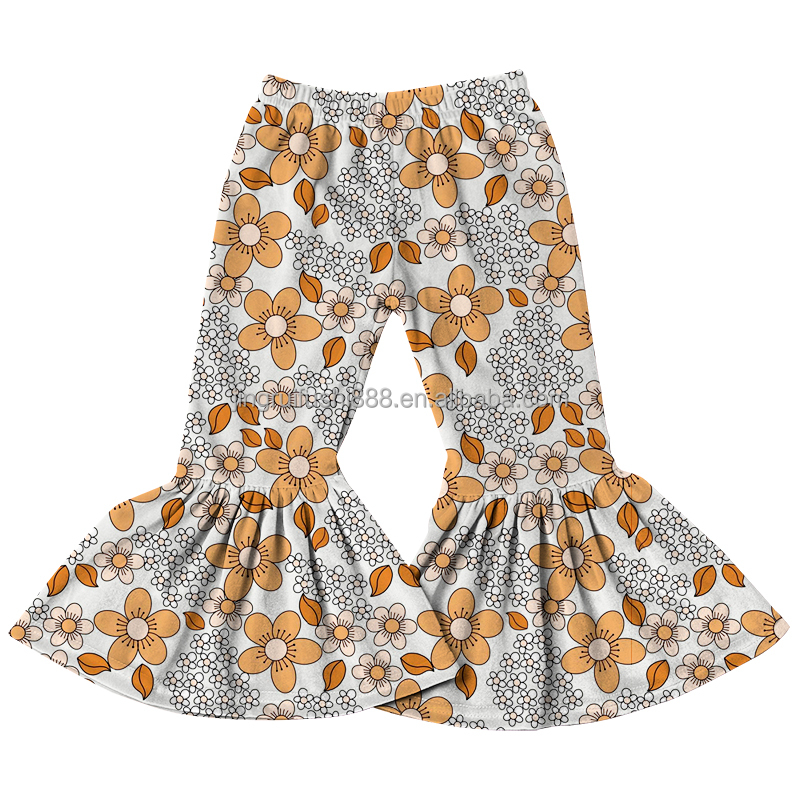 0-16 Year Old Spring Summer Baby Girls Flare Pants