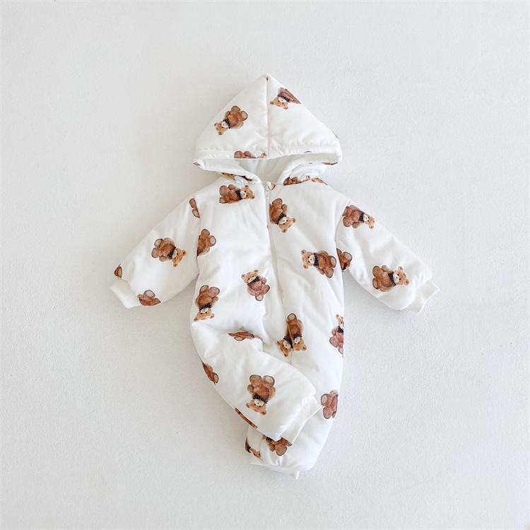 baby clothes plus velvet padded pressed cotton con