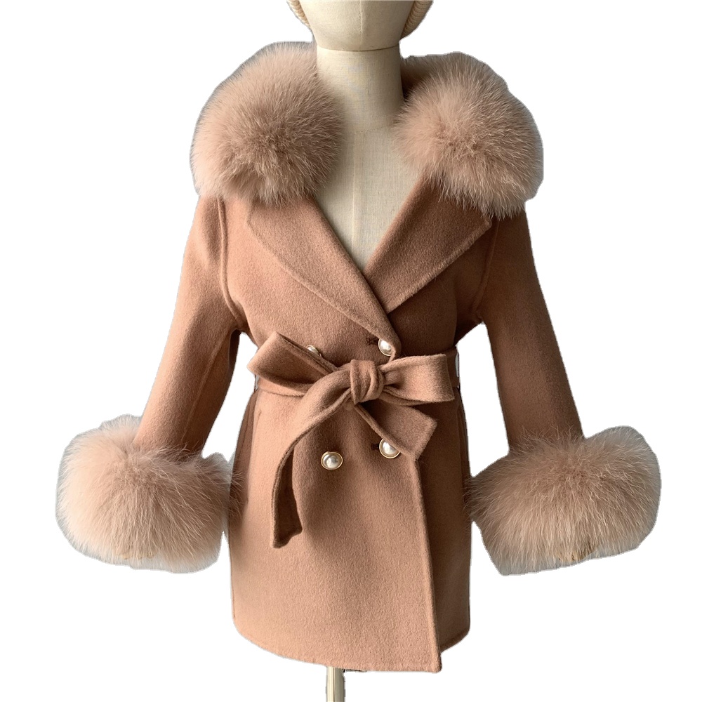 2021 Hot Sale Warm Custom With Real Fox Fur Winter