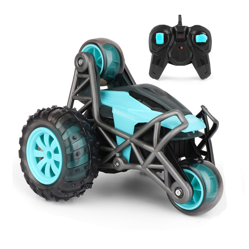 Four-wheel Radio-controlled Flip Car Toys Upright 