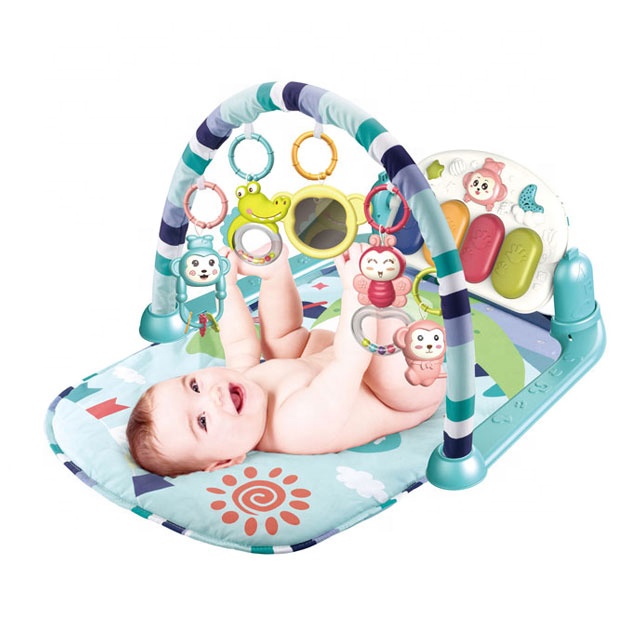 Newborn Baby Pedal Piano Fitness Baby Play Mat and