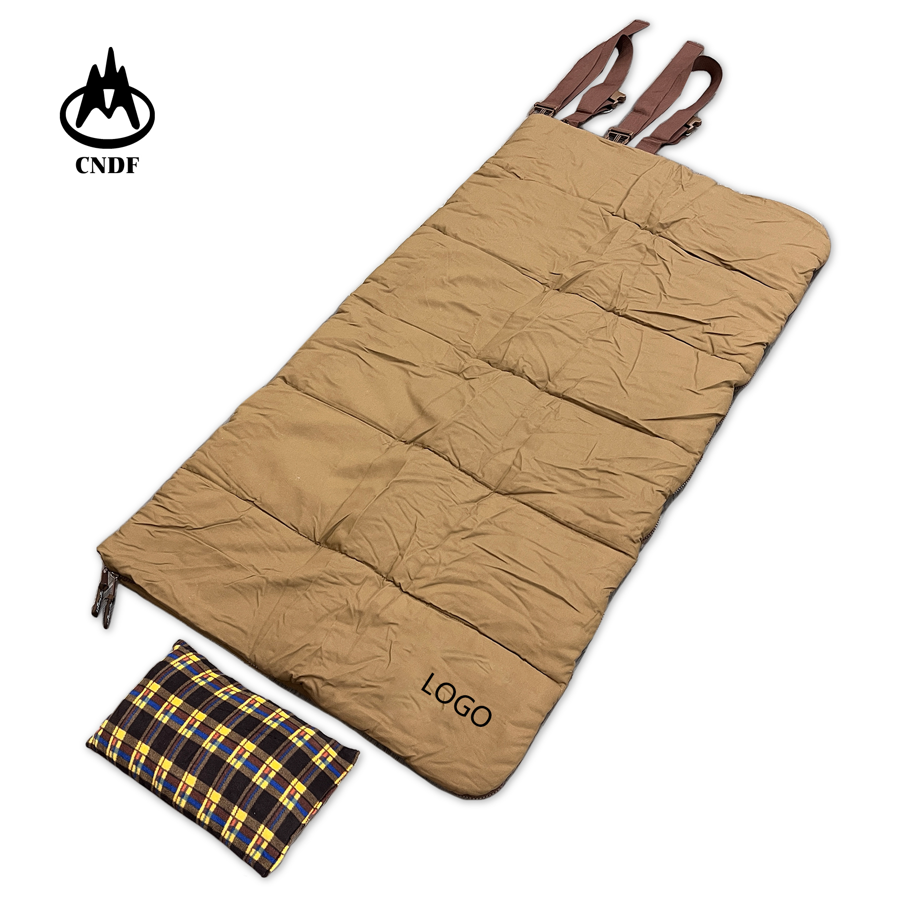 High Grade 3kg Cotton Canvas Sleeping Bag for Chil