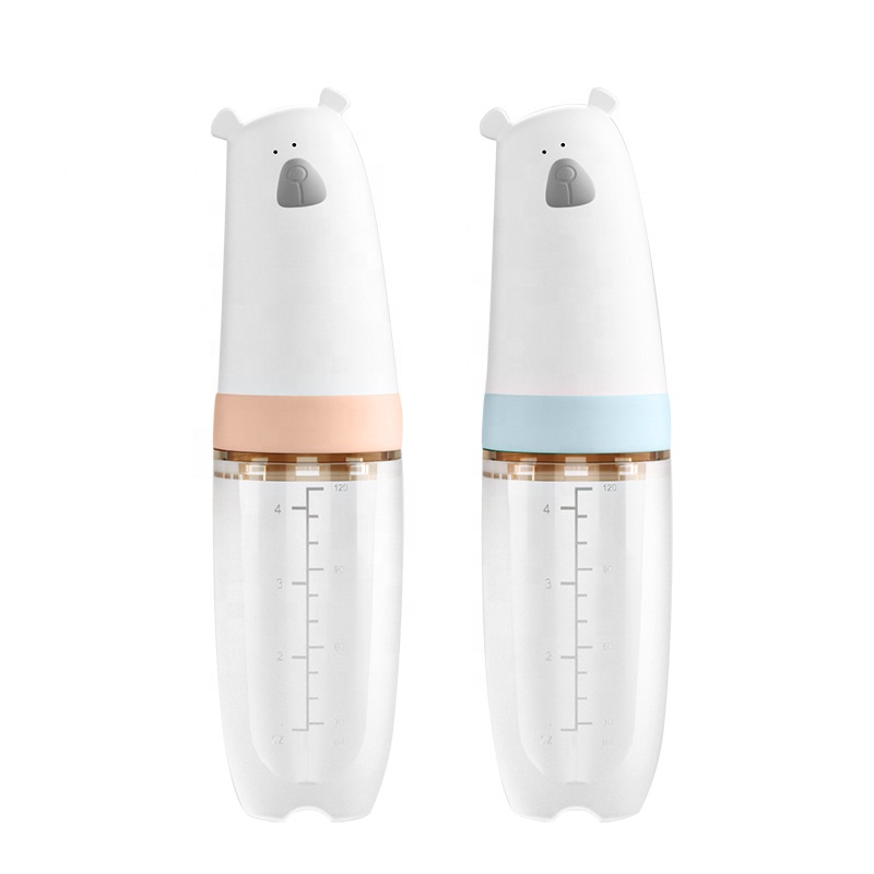 Eco-friendly Polar Bear Shape Food Grade Infant Sq