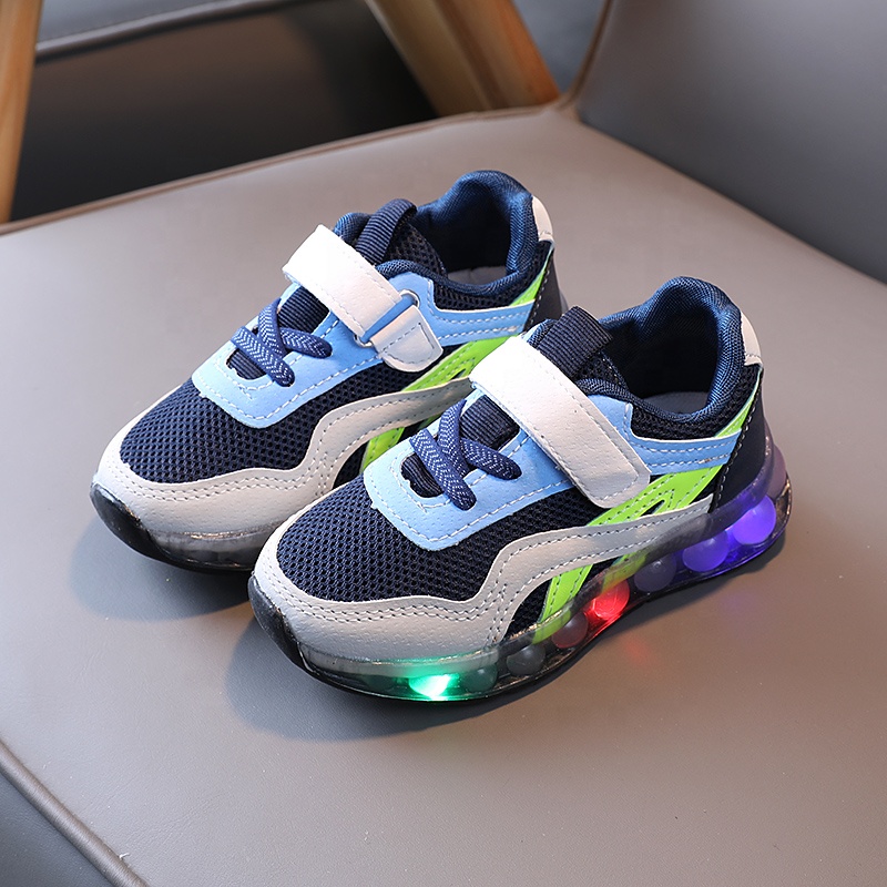 Children Light Sport Shoes Baby Kids Led Flashing 