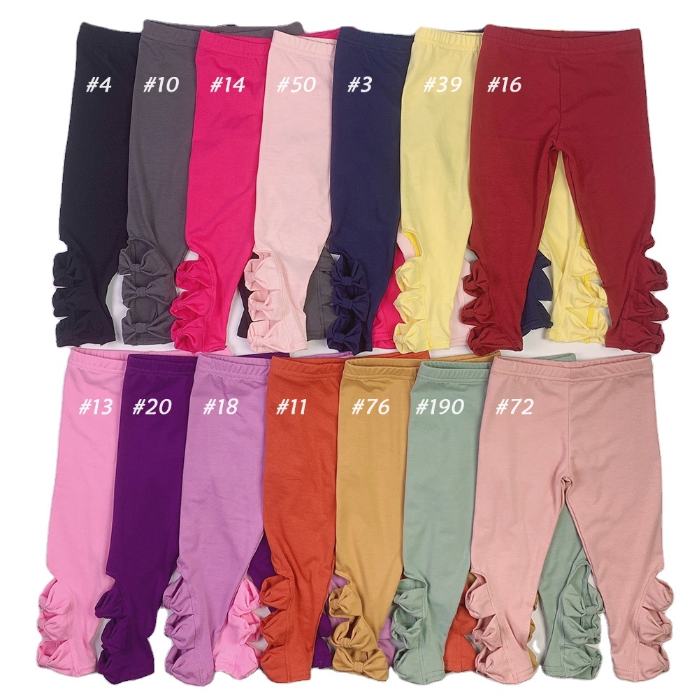 14 Colors Knitted Cotton Kids Pants and Trousers N