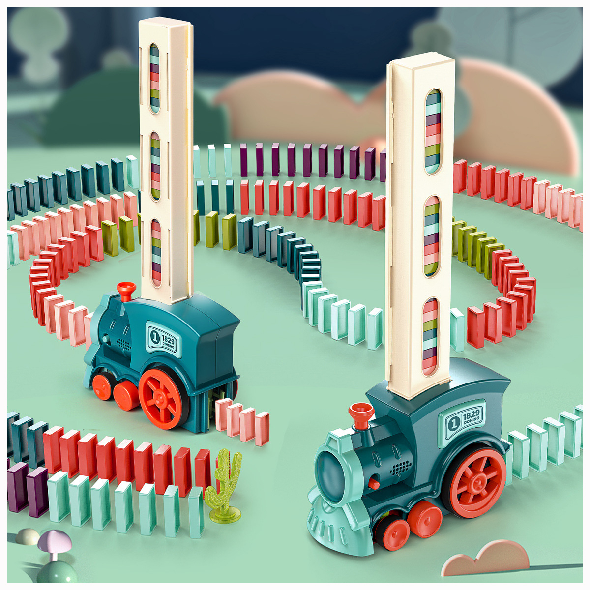 wholesale Children toy Amazon Hot Domino jigsaw pu