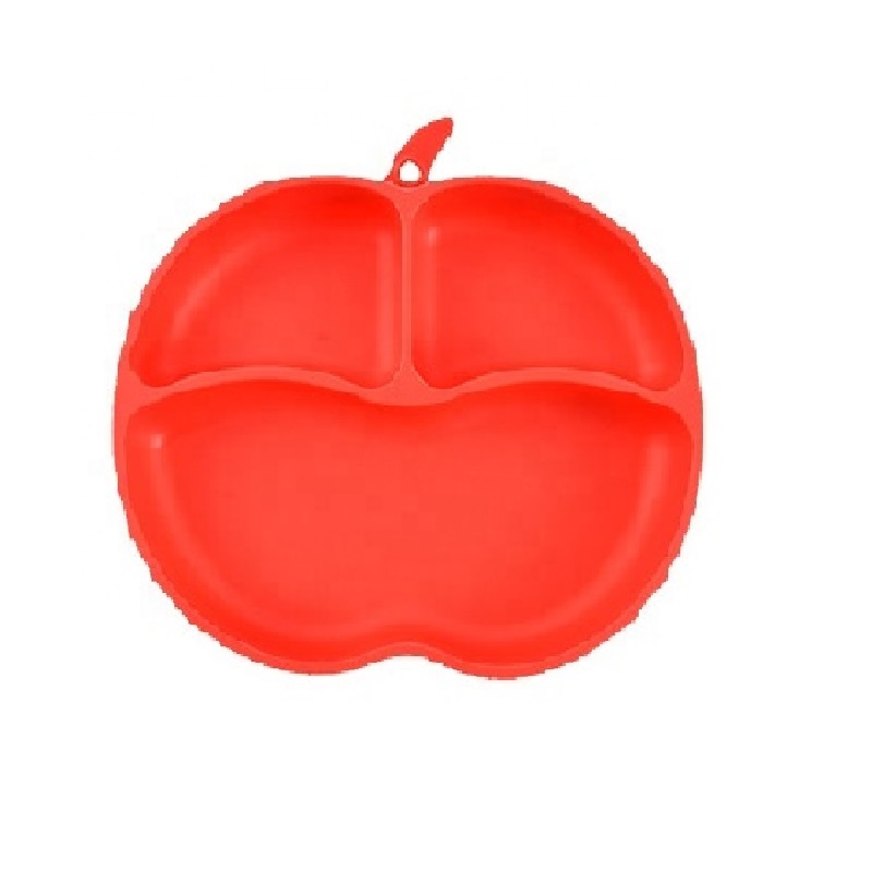 amazon children silicone tray bowl cartoon tablewa