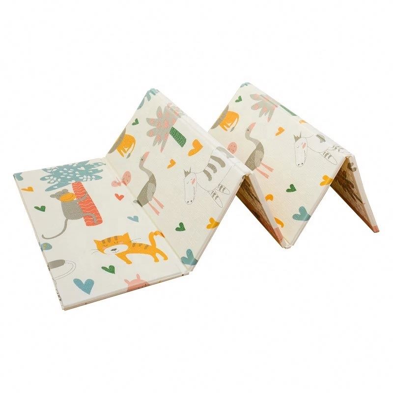 Wholesale cartoon design baby Play Mat folding XPE