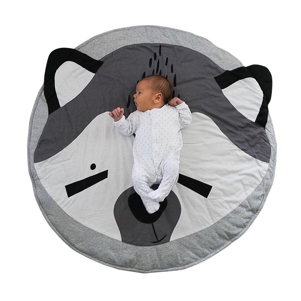 Cartoon Creeping Mat Baby Infant Playmat Blanket P