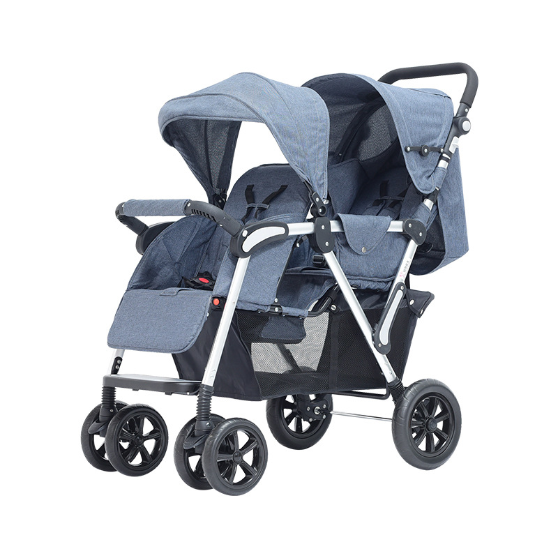 factory wholesale baby stroller for twins  A stroller that can ride 2 babies