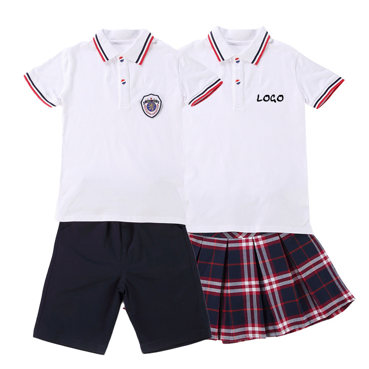 High Quality Polo Children's School Uniforms For W