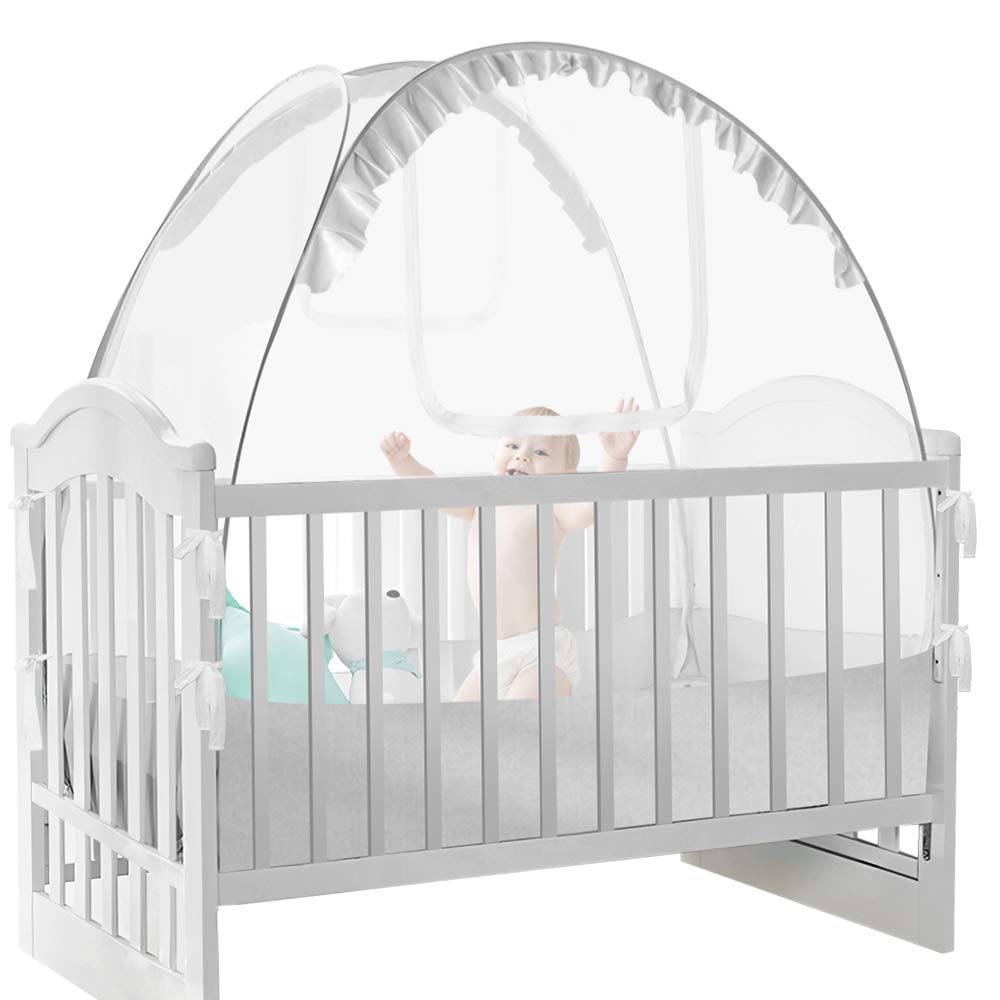 Hot Sale Baby Crib Safety Mesh Cover Toddler Porta