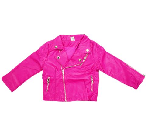 Street Wear Jacket Fashion Style Girl PU Jacket Ch