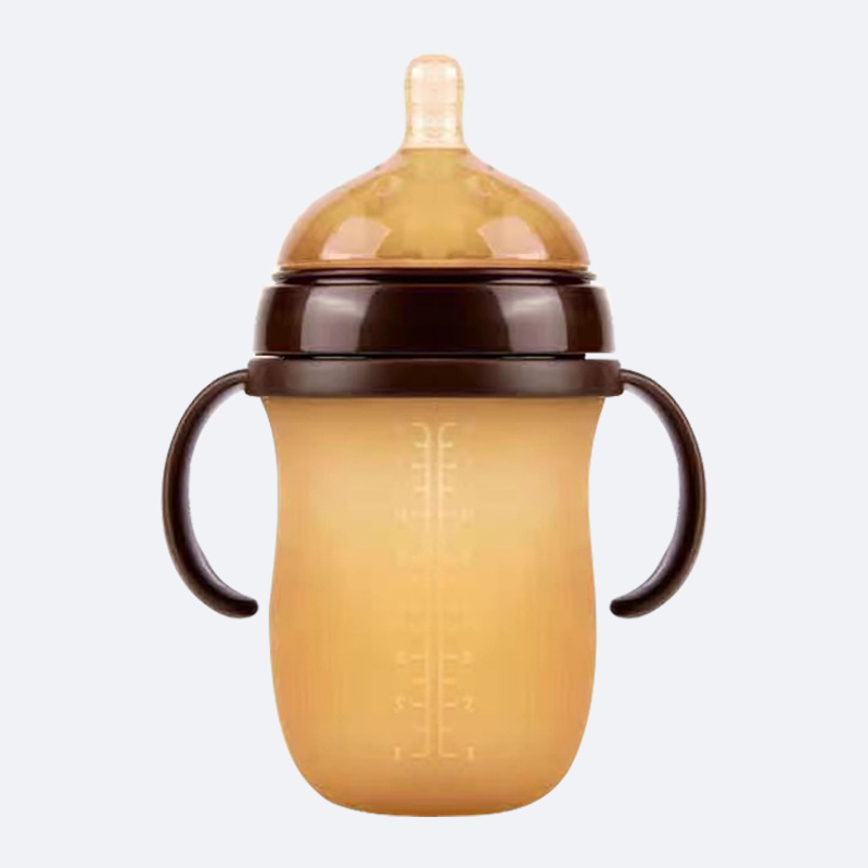 2022 New Silicon Baby Feeding Bottle BPA Free food