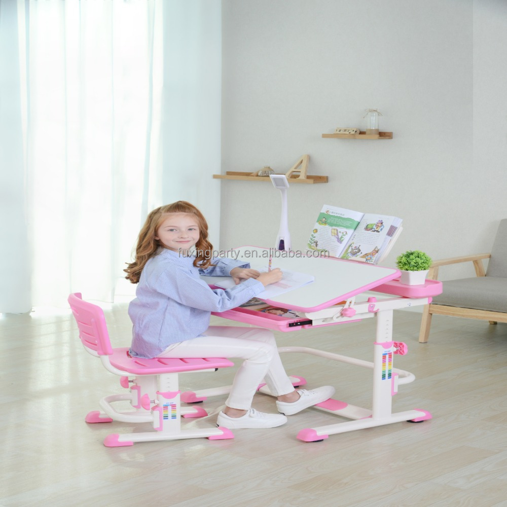 hot assemble study high quality desk ,kids change 