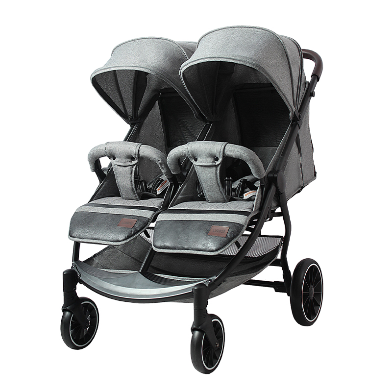 LUXMOM T11 Cheap Hot Mom Double Umbrella Seat Baby Luxury Twins Baby Stroller baby stroller travel p