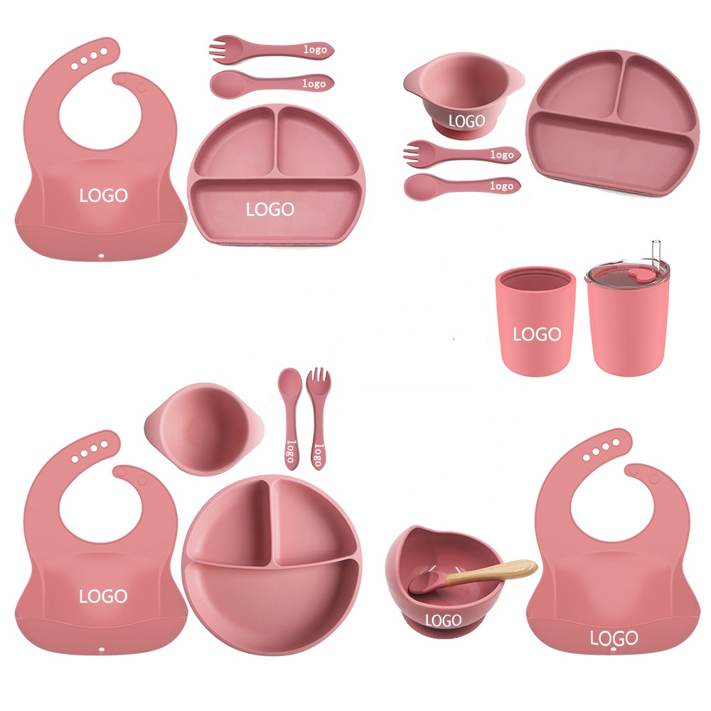 3 Pcs Set Baby Tableware 5 Piece Tableware Set Chi