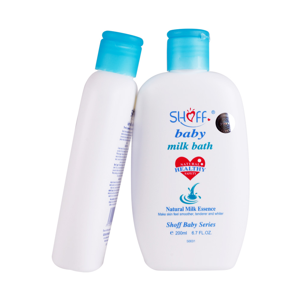 Shoff 200ml baby milk shower gel for all ages