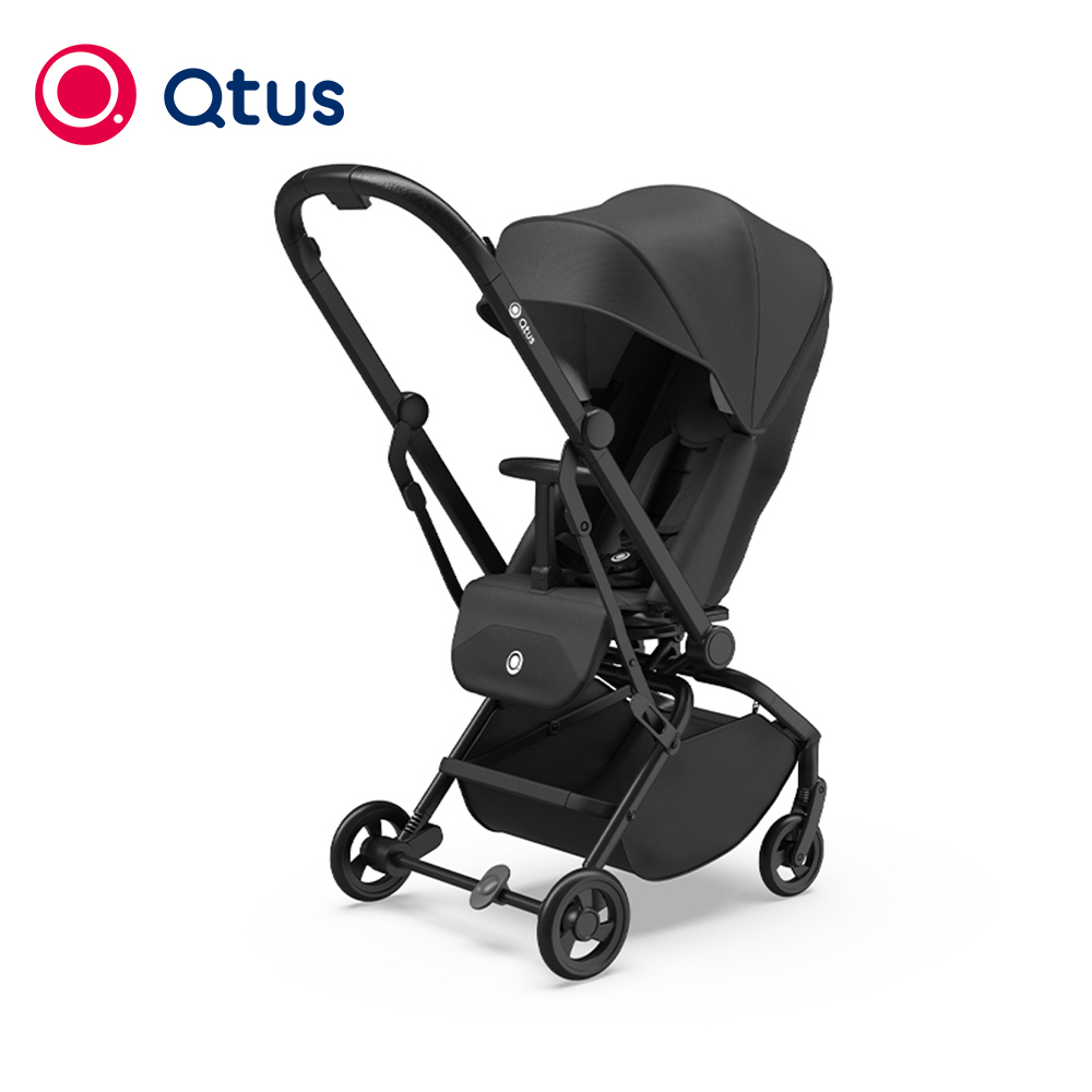 QTUS Lark Pro Compact Stroller High view landscape 360 Rotation Reversible grows with baby new born 