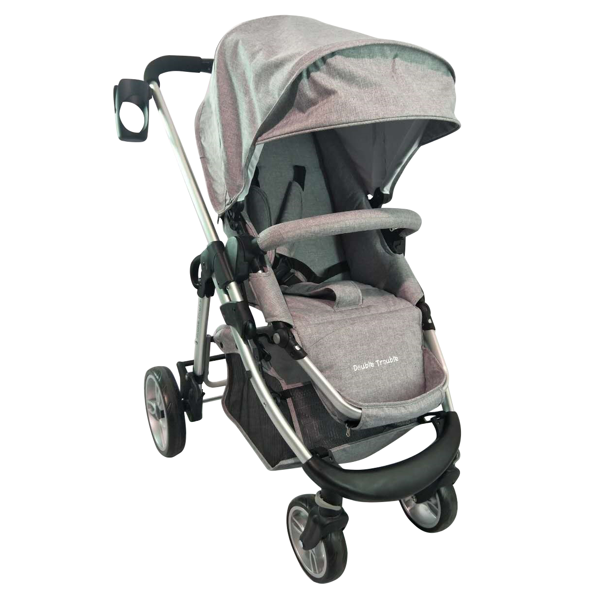 aluminum lightweight portable one hand folding convenience newborn and toddler single baby carriage 