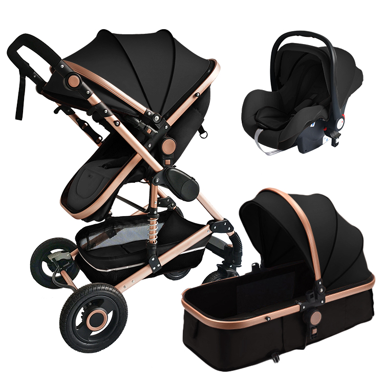 Cheap price baby pram carriage 3 in 1 multi-functi
